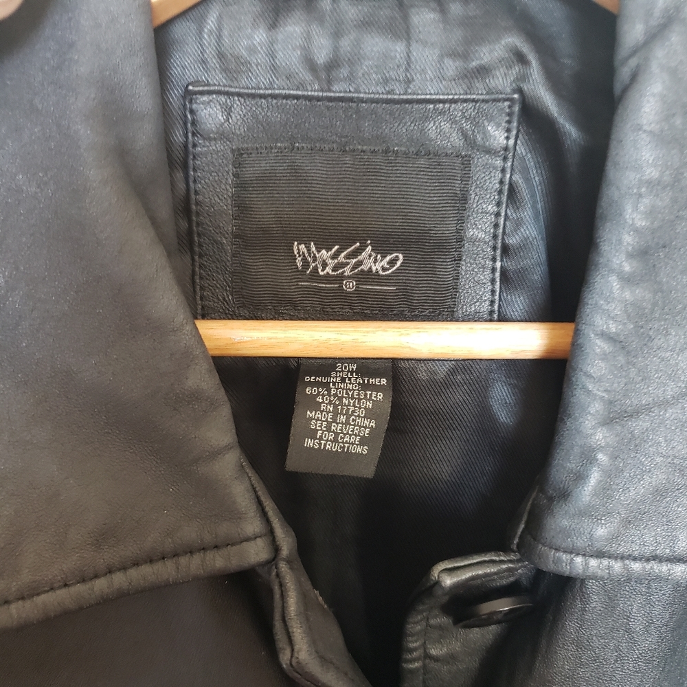 Pre Owned Mossimo Authentic Leather Jacket For Wo… - image 2